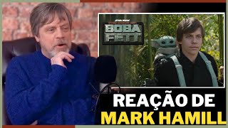 Legendado Mark Hamill reage a Luke Skywalker no Livro de Boba Fett Star Wars The Mandalorian [upl. by Mosira]