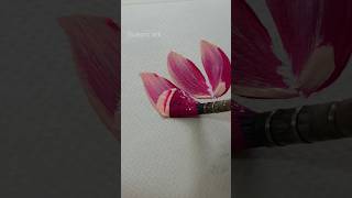 😱 Easy painting techniques  Lotus 🪷  art arts shorts shortsfeed youtubeshorts [upl. by Ignacio]