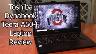 Toshiba Dynabook Tecra A50F Laptop Review [upl. by Stokes]