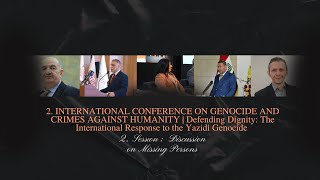 The International Response to the Yazidi Genocide  Discussion on Missing Persons [upl. by Alec]