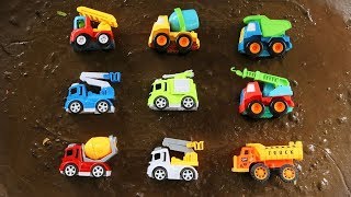 Learning Street Vehicles For Kids  Dump Truck Bulldozer Excavator [upl. by Eveline850]