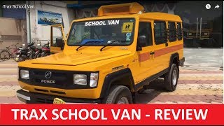 Force Trax Cruiser School Van  Specifications  Product Review [upl. by Asserak616]