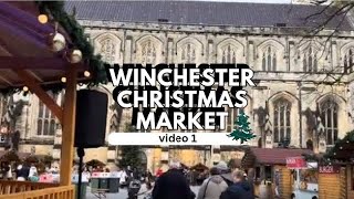 Winchester Christmas Market 2023 [upl. by Draneb617]