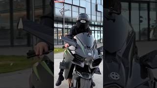 Kawasaki Ninja H2R shorts shortsvideo shortvideo ytshorts viralvideo viralshorts kawasaki [upl. by Yaja]