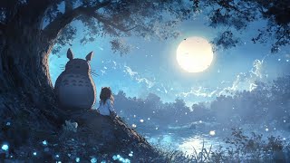 Ghibli Music  Anime Music for Sleep 247 Radio [upl. by Adnic905]