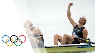 Murray amp Bond NZL Win Rowing Mens Pair Gold  London 2012 Olympics [upl. by Crabb]