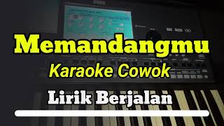 karaoke memandangmu nada cowok [upl. by Furnary164]