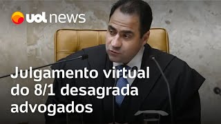 Julgamento virtual do 8 de janeiro desagrada advogados e pressiona presidente da OAB [upl. by Akemet]