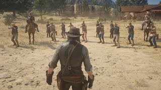 John Marstons Death in Red Dead Redemption 2 [upl. by Daughtry349]