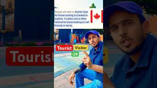 Canada Tourist Visa OR Visitor Visa  🇨🇦🍁shorts youtubeshorts [upl. by Otreblanauj]