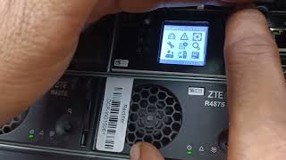 ZTE Rectifier configuration manual process [upl. by Gustafsson]