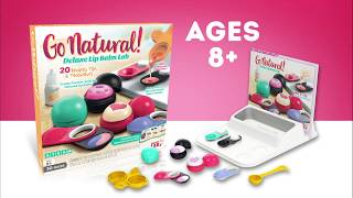 Go Natural Deluxe Lip Balm Lab from SmartLab Toys [upl. by Kimbra]