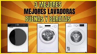 ¿Cuál es la Mejor LAVADORA de 2023 Top 3 Las Mejores LAVADORAS Buenas y Baratas [upl. by Shuma890]