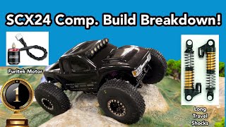 SCX24 Competition Build Breakdown amp Run [upl. by Bohaty]