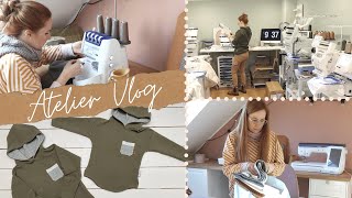 🎥Vlog Februar Onlineshop Aufträge bearbeiten coole Pullis für meine Jungs nähen handmadebyanni [upl. by Akissej]