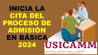 Soy Docente INICIA LA CITA DEL PROCESO DE ADMISIÓN EN BÁSICA 2024 [upl. by Ansley]