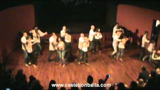 Exhibición de alumnos de salsa Castellon Baila [upl. by Jeu]