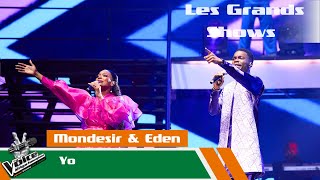 Mondesir amp Eden  Ayo  Les Grands Shows  The Voice Afrique Francophone CIV [upl. by Ma]