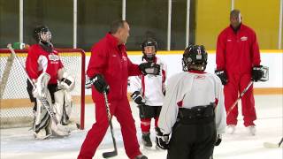 NHL Skills Coaching Powerplay From Canadian Tire Hockey School [upl. by Aikcir]