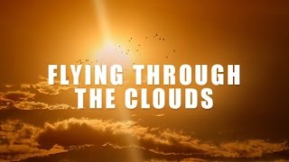 Guided Meditation for Sleep Rest amp Relaxation Flying through the clouds A spoken Meditation [upl. by Aniratac527]