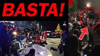 STRAGE LIVE SFERA EBBASTA 6 Morti e molti feriti SPIEGAZIONE [upl. by Namyw]