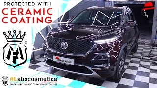 MG Hector get Foam Wash and Ceramic Coating by Labocosmetica  Car Detailing  The Detailing Mafia [upl. by Oribelle]