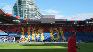 FC Basel vs YB «Alles draiht sich nur um di»  06102024 [upl. by Son104]