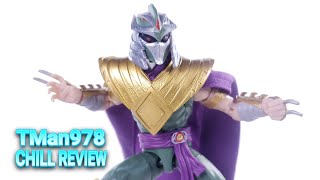 Power Rangers x TMNT Morphed Shredder Lightning Collection CHILL REVIEW [upl. by Lerred]