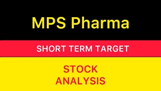 MPS PHARMA SHARE TARGET 🌇 MPS PHARMA STOCK NEWS  MPS PHARMA CRASH UPDATE STOCK ANALYSIS 291024 [upl. by Rednas544]