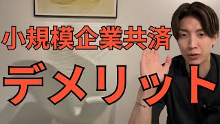 小規模企業共済のデメリット【体験談】 [upl. by Kauffmann211]