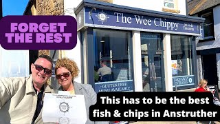 The Wee Chippy  This has to be the best fish amp chips in Anstruther [upl. by Ttenaej]