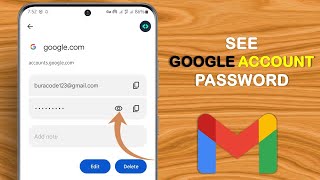 How to see Gmail id Password from mobile  how to see gmail password in gmail account [upl. by Aroel]