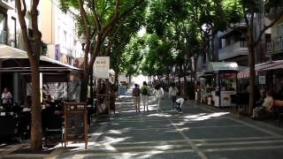 Town Centre Sant Feliu de Guixols Costa Brava Spain [upl. by Sells183]