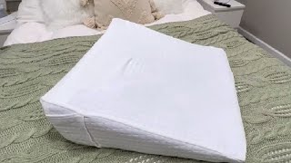 LOSKIA 8 Bed Wedge Pillow for Post Surgery Acid RefluxSnoring Wedge Pillow [upl. by Nyleahcim]