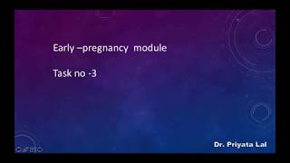 Task 3  Early Pregnancy Module  Ectopic Pregnancy medical treatment [upl. by Celia]