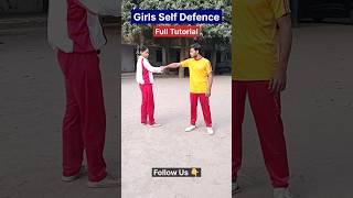 Girls Self Defence Training shorts [upl. by Anahsahs]