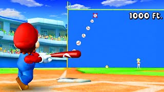 I made home runs almost IMPOSSIBLE in Mario baseball [upl. by Imelida]