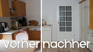 Küche streichen  so hab ichs gemacht [upl. by Auqenahc]