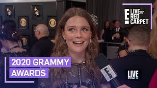 Maggie Rogers Road to the 2020 Grammys  E Red Carpet amp Award Shows [upl. by Hiro321]