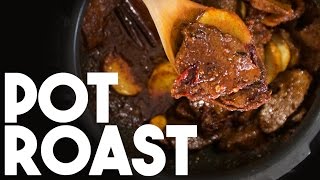 POT ROAST  INDIAN style ROAST BEEF  Kravings [upl. by Eittah]