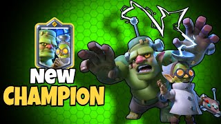 Maxing out New Goblin Champion clashroyale [upl. by Nnylyrehc]