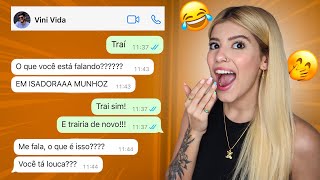 TROLLEI MEU NAMORADO COM A MÚSIC4 TRAÍ SIM ele ficou muito bravo [upl. by Avevoneg]