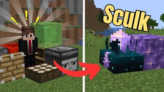 How to Craft and Use the Calibrated Sculk Sensor In Minecraft [upl. by Daniell121]