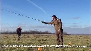 Carp Spirit Magnum X5 Okuma Flite Surf [upl. by Anecusa761]