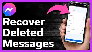 How To Recover Deleted Messages In Messenger [upl. by Wrigley673]