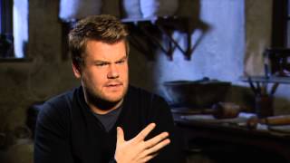 Into the Woods James Corden quotBakerquot Behind the Scenes Movie Interview  ScreenSlam [upl. by Apul]