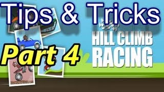 Hill Climb Racing Tips amp Tricks amp HInts  Part 4 [upl. by Nyvets]