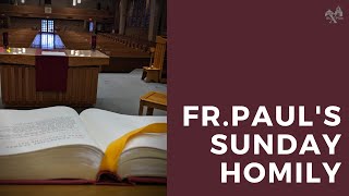 Fr Pauls Sunday Homily January 2nd 2022 St Pius X Parish Community Wauwatosa WI [upl. by Akinom709]