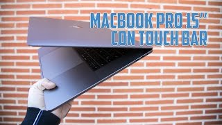 Análisis Apple MacBook Pro 15 con Touch Bar 2016 [upl. by Jairia]