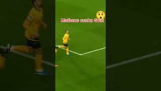 Matheus cunha Goal premierleague cr7fans football 2024 [upl. by Netsoj697]